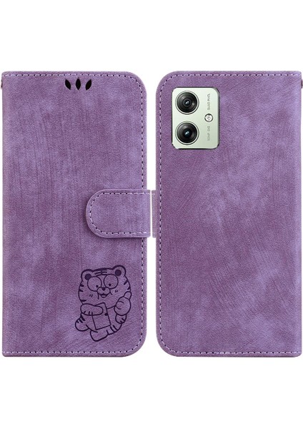 Motorola Moto G54 5g Için Kılıf Cüzdan Kılıf Tutucu Kapak Flip Folio Kart (Yurt Dışından)