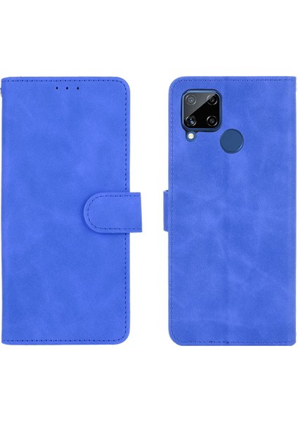 Kart Tutucu Kickstand Kapak ile Realme C21Y Tam Koruma Için Kılıf (Yurt Dışından)
