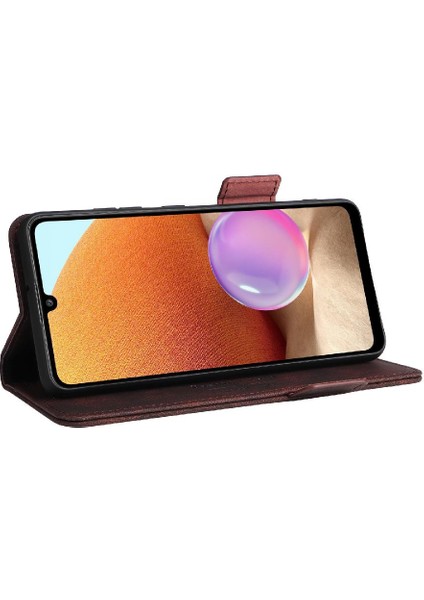 Samsung Galaxy A32 4g Için Kılıf Koruyucu Kapak Tam Koruma Deri (Yurt Dışından)