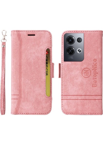 Oppo Oppo 8 Pro 5g Kart Yuvaları Için Kılıf Tpu Deri Manyetik Cüzdan Flip (Yurt Dışından)