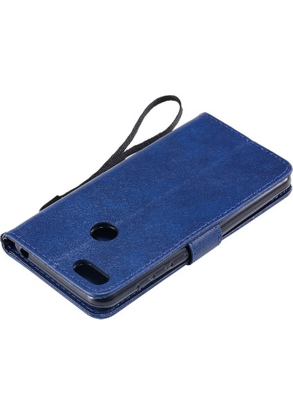 Motorola Moto E6 Için Flip Case Kart Yuvası Klasik Düz Renk ile Oyna (Yurt Dışından) fırsatları