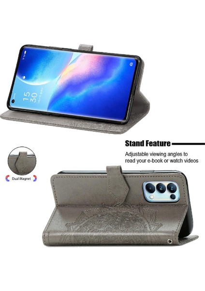 Oppo Oppo 5 Pro Için Basit Iş Darbeye Dayanıklı Zarif Desen (Yurt Dışından) modelleri