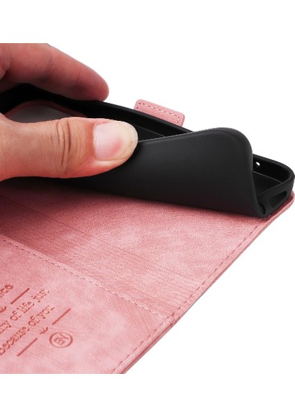 Iphone 12 Için Kılıf Pro Max Kart Yuvaları Cüzdan Kapak Çevirin Tpu Deri (Yurt Dışından)