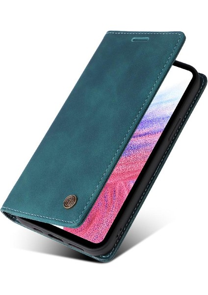 Samsung Galaxy A32 5g Darbeye Dayanıklı Cüzdan Basit Iş Için Flip Case (Yurt Dışından)
