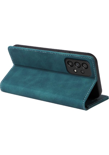 Samsung Galaxy A32 5g Darbeye Dayanıklı Cüzdan Basit Iş Için Flip Case (Yurt Dışından)