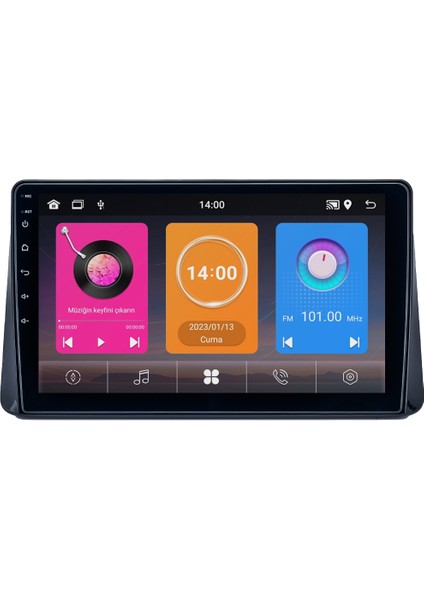 Ford Focus (2019-2024) Android 14 Multimedya Carplay 10 Inch 8 GB Ram / 128 GB Hafıza CRV-4125XAA