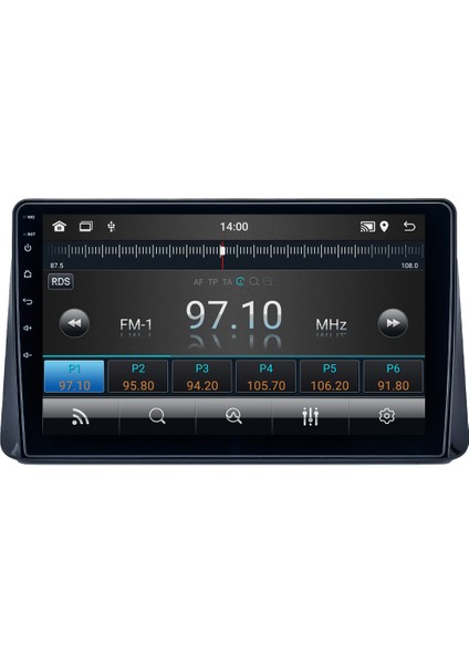 Ford Focus (2019-2024) Android 14 Multimedya Carplay 10 Inch 8 GB Ram / 128 GB Hafıza CRV-4125XAA