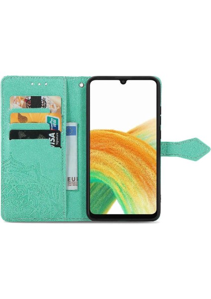 Samsung A13 4g Zarif Desen Basit Iş Kapak Kılıfı (Yurt Dışından)