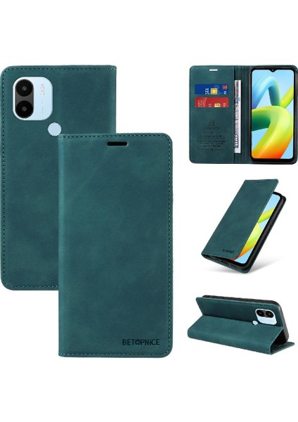 Xiaomi Redmi A2 Artı Folio Cüzdan Pu Deri Koruyucu Manyetik (Yurt Dışından)