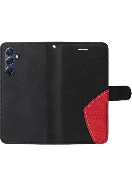 Samsung Galaxy M54 Kickstand Koruyucu Pu Deri Flip Folio Için Kılıf (Yurt Dışından)