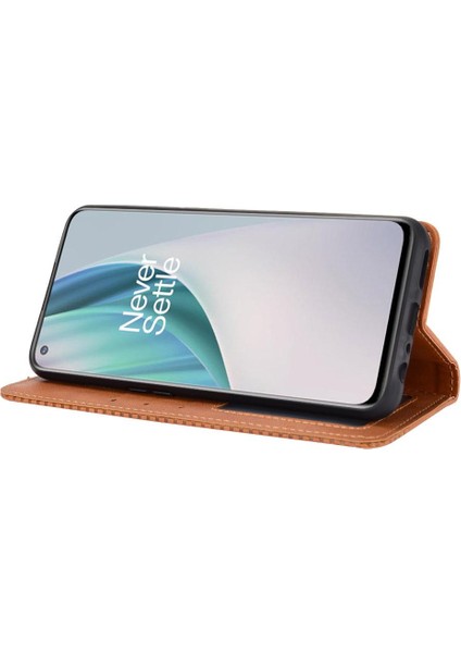 Oneplus Nord N10 5g Cüzdan Manyetik Kapatma Pu Deri Kılıf (Yurt Dışından) fırsatları