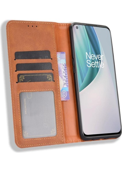Oneplus Nord N10 5g Cüzdan Manyetik Kapatma Pu Deri Kılıf (Yurt Dışından) indirimleri