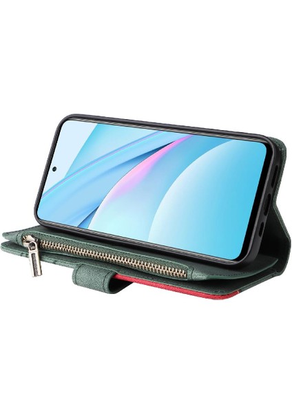 Xiaomi 10T Lite Fermuar Cüzdan Tarzı Kickstand Koruyucu Kılıf (Yurt Dışından) indirimleri