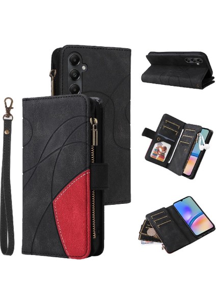 Samsung Galaxy A05S Kickstand Koruyucu Dokuz Kart Yuvaları Fermuar (Yurt Dışından)