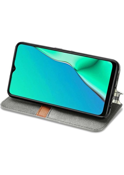 Oppo A5 2020 Zarif Iş Deri Kılıf Kapak Kapak Moda (Yurt Dışından) indirimleri