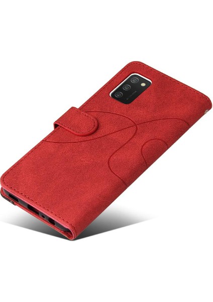 Samsung Galaxy A02S Pu Deri Flip Folio Kılıf Kickstand ile (Yurt Dışından)
