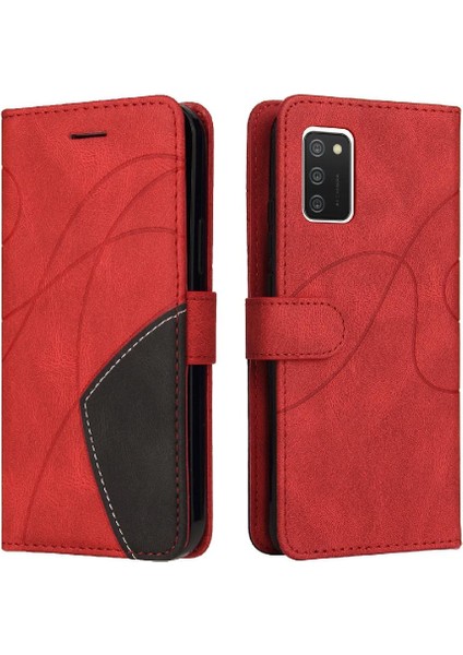 Samsung Galaxy A02S Pu Deri Flip Folio Kılıf Kickstand ile (Yurt Dışından)