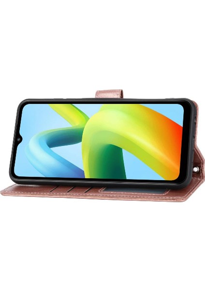 Xiaomi Redmi A1 Artı Pu Deri Kart Tutucu Manyetik Kapatma Için Flip Case (Yurt Dışından)