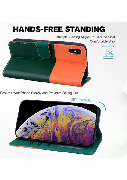 Iphone Xs / Xs Max Basit Iş Deri Kılıf Kapak Çevirin (Yurt Dışından) indirimleri