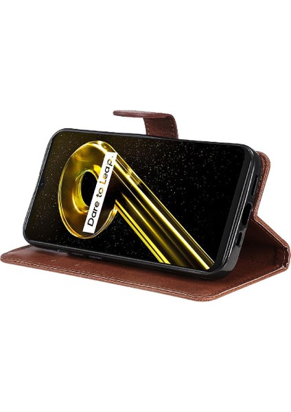 Realme 10 5g Iş Cüzdan Telefon Kılıfı Için Flip Case Yüksek Kalite Deri (Yurt Dışından)