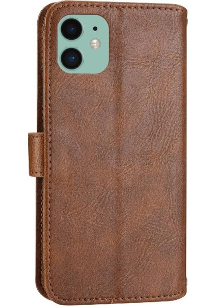 Iphone 11 Için Flip Case Pu Deri Anti Scratch Manyetik Kapatma Kickstand (Yurt Dışından)