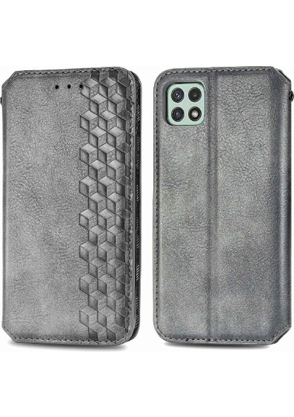 Samsung Galaxy A22 5g Cüzdan Fonksiyonu Için Kılıf Moda Tasarım Deri (Yurt Dışından) modelleri