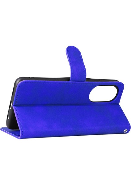 Kart Tutucu Kickstand Deri Folio Flip Case ile Onur X7 Için Kılıf (Yurt Dışından)