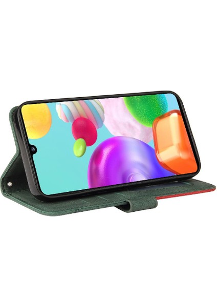 Kart Yuvası Standı Kickstand Koruyucu Pu ile Samsung Galaxy Case Için Kılıf (Yurt Dışından) fiyatları