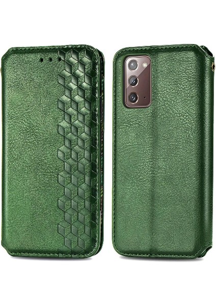 Samsung Galaxy Not 20 Için Kılıf Moda Tasarım Cüzdan Fonksiyonu Zarif (Yurt Dışından)