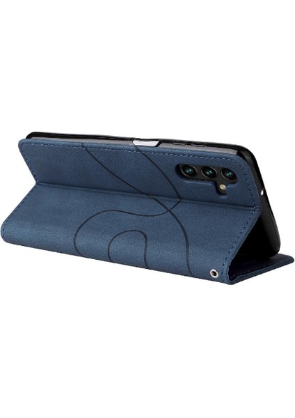 Samsung Galaxy A13 5g Için Kılıf Kart Yuvası Standı ile Pu Deri Flip Folio (Yurt Dışından) modelleri