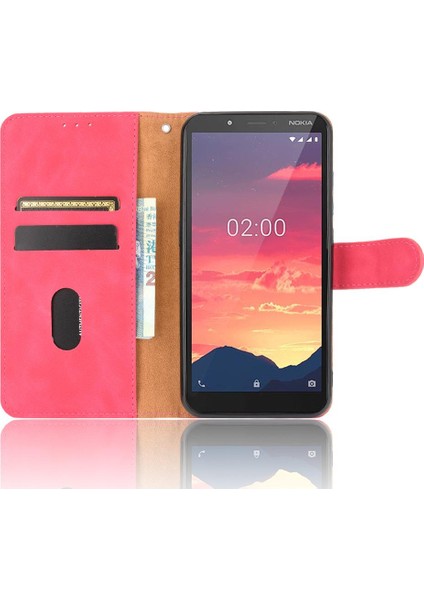 Nokia C2 Koruyucu Kapak Kartı Ekleme Deri Folio Flip Için Kılıf (Yurt Dışından) fırsatları