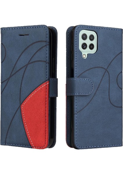 Samsung Galaxy A22 4g Için Kickstand Koruyucu Kart Yuvası Standı ile (Yurt Dışından)