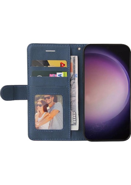 Samsung Galaxy S24 Ultra Iki Renkli Dikiş Pu Deri Flip Case (Yurt Dışından) indirimleri
