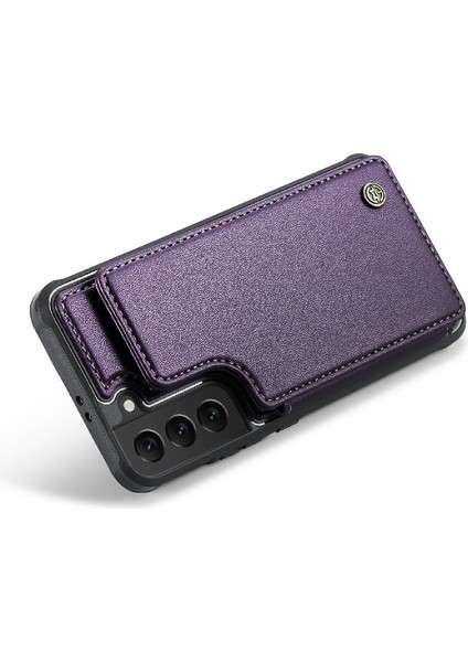Samsung Galaxy S21 Pu Deri Kickstand Rfıd Ince Için Caseme Cüzdan Kılıf (Yurt Dışından) indirimleri