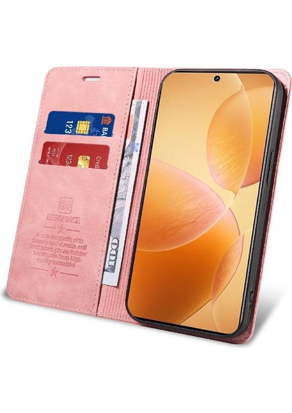 Xiaomi Poco X6 Pro 5g Için Kılıf Folio Cüzdan Pu Deri Manyetik Koruyucu (Yurt Dışından)