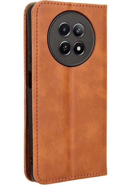 Realme 12 5g Pu Deri Manyetik Kapatma Cüzdan Için Kılıf (Yurt Dışından) modelleri