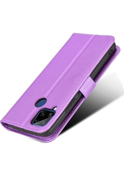 Realme C15 Kart Tutucu Kickstand Manyetik Cüzdan Kapağı Için Kılıf (Yurt Dışından) fırsatları
