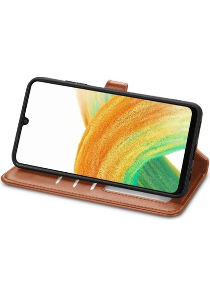 Samsung Galaxy A13 4g Zarif Iş Moda Tasarım Deri (Yurt Dışından) fırsatları
