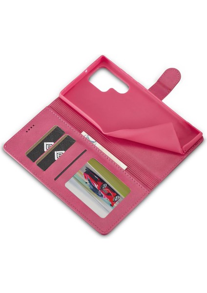 Tutucu Kart Yuvaları ile Samsung Galaxy S24 Ultra Için Kılıf Cüzdan Buzağı Flip (Yurt Dışından) fırsatları
