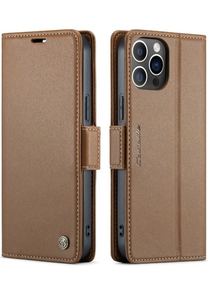 IPhone 12 Pro Max Kart Yuvası Cüzdan Durumda Kickstand Anti (Yurt Dışından)