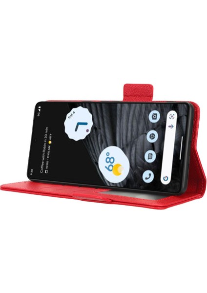 Google Piksel 7 Pro Kart Yuvaları Için Kılıf Tutucu Cüzdan Manyetik Yan Toka (Yurt Dışından)