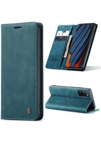 Samsung Galaxy Için Flip Case Folio Flip Folio Kitap Vintage Pu Deri Cüzdan (Yurt Dışından)
