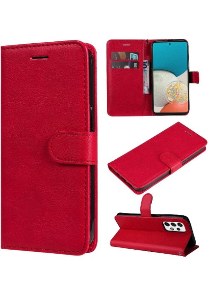 Samsung Galaxy Için Flip Case A53 5g Yüksek Kaliteli Deri Iş Cüzdan (Yurt Dışından)