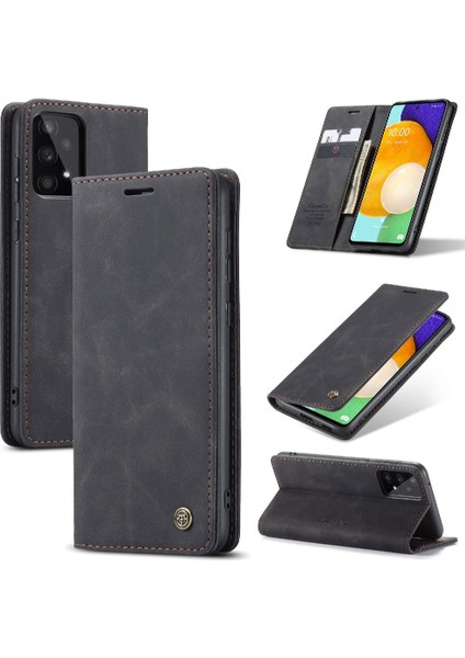 Samsung Galaxy Için Flip Case A53 5g Vintage Pu Deri Cüzdan Flip Folio (Yurt Dışından)
