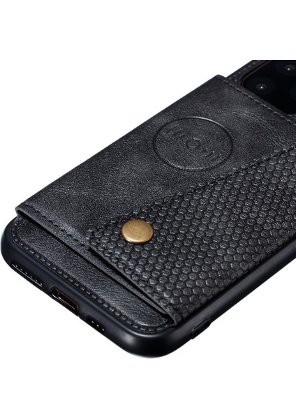 Iphone 11 Için Cüzdan Durumda Pro Max Cüzdan Durumda Kart Tutucu Buit Demir (Yurt Dışından)