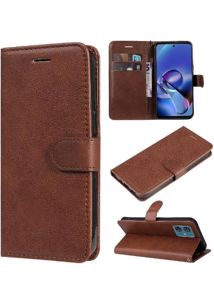 Motorola Moto G54 5g Iş Cüzdan Telefon Kılıfı Klasik Için Flip Case (Yurt Dışından)