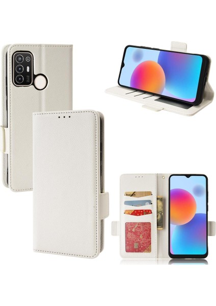 Mays Home1 Zte Blade Case Yan Toka Cüzdan Pu Deri Kart Yuvaları Tutucu (Yurt Dışından)