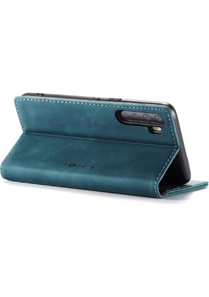 Oneplus Nord Vintage Pu Deri Cüzdan Manyetik Kapatma Flip Case (Yurt Dışından) modelleri