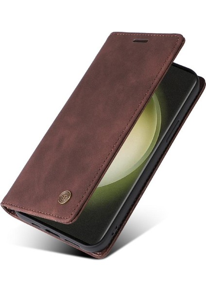 Samsung Galaxy S23 Için Flip Case Ultra Kapak Kapak Basit Iş Cüzdan (Yurt Dışından)