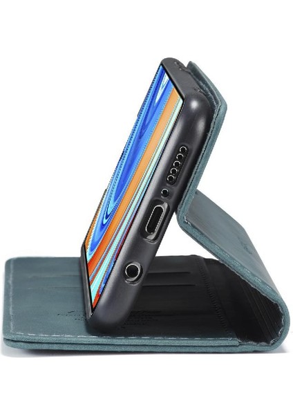 Xiaomi Redmi Not 9 Için Flip Case Pro Max Manyetik Kapatma Darbeye Pu (Yurt Dışından)